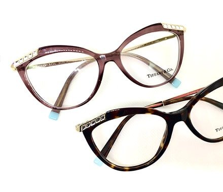 occhiali da vista in stile cat-eye