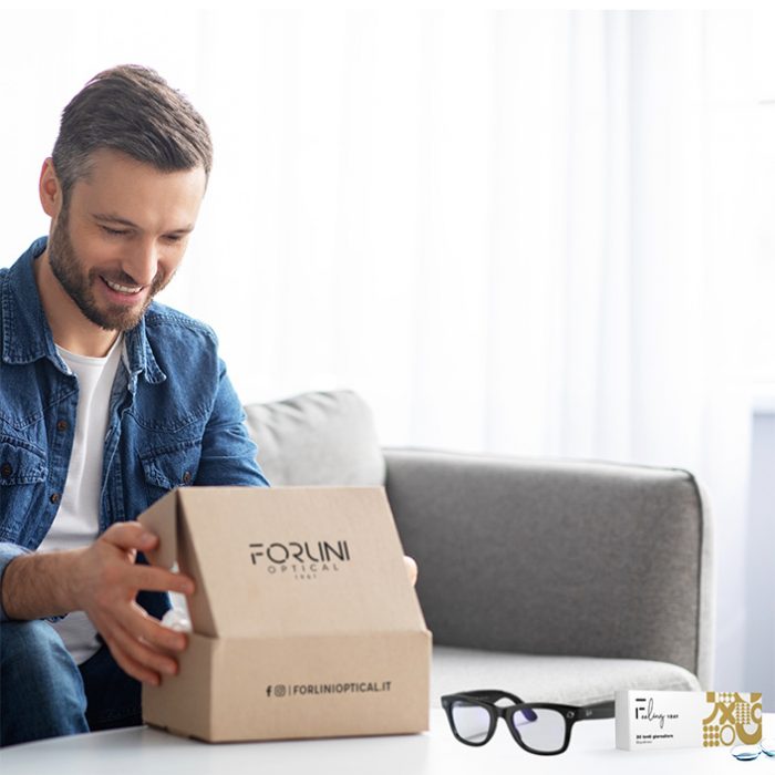 Lenti a contatto occhiali direttamente a casa tua delivery Forlini Optical