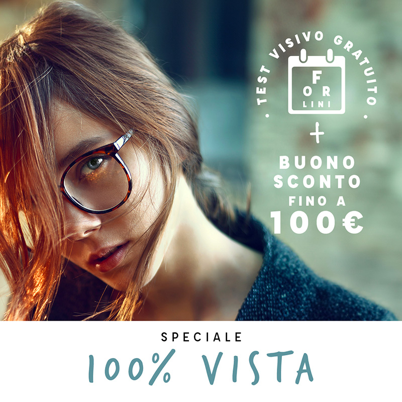 Buono sconto controllo della vista omaggio ottobre Forlini Optical