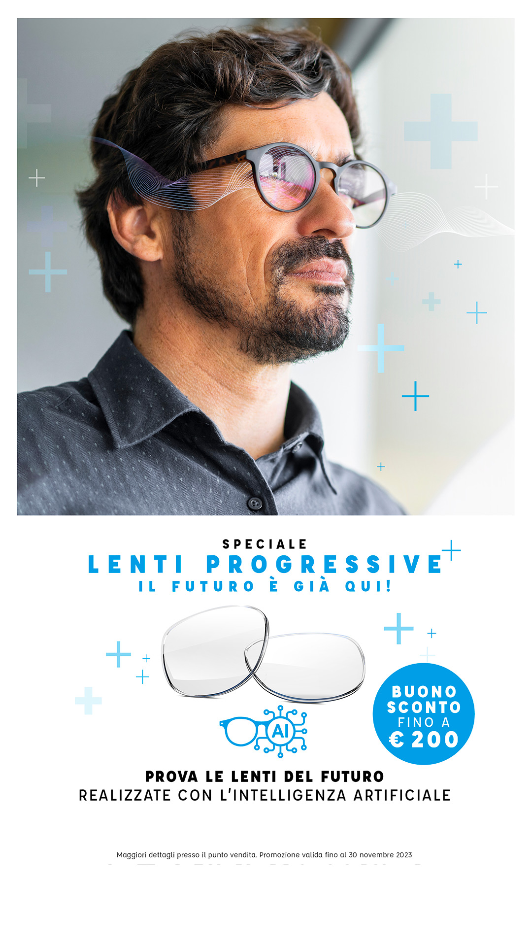 Offerta lenti progressive novembre Forlini Optical mobile