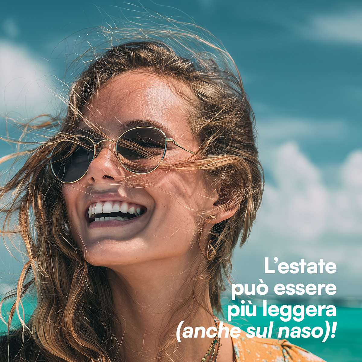 Regolazione naselli occhiali estate cover blog - Forlini Optical