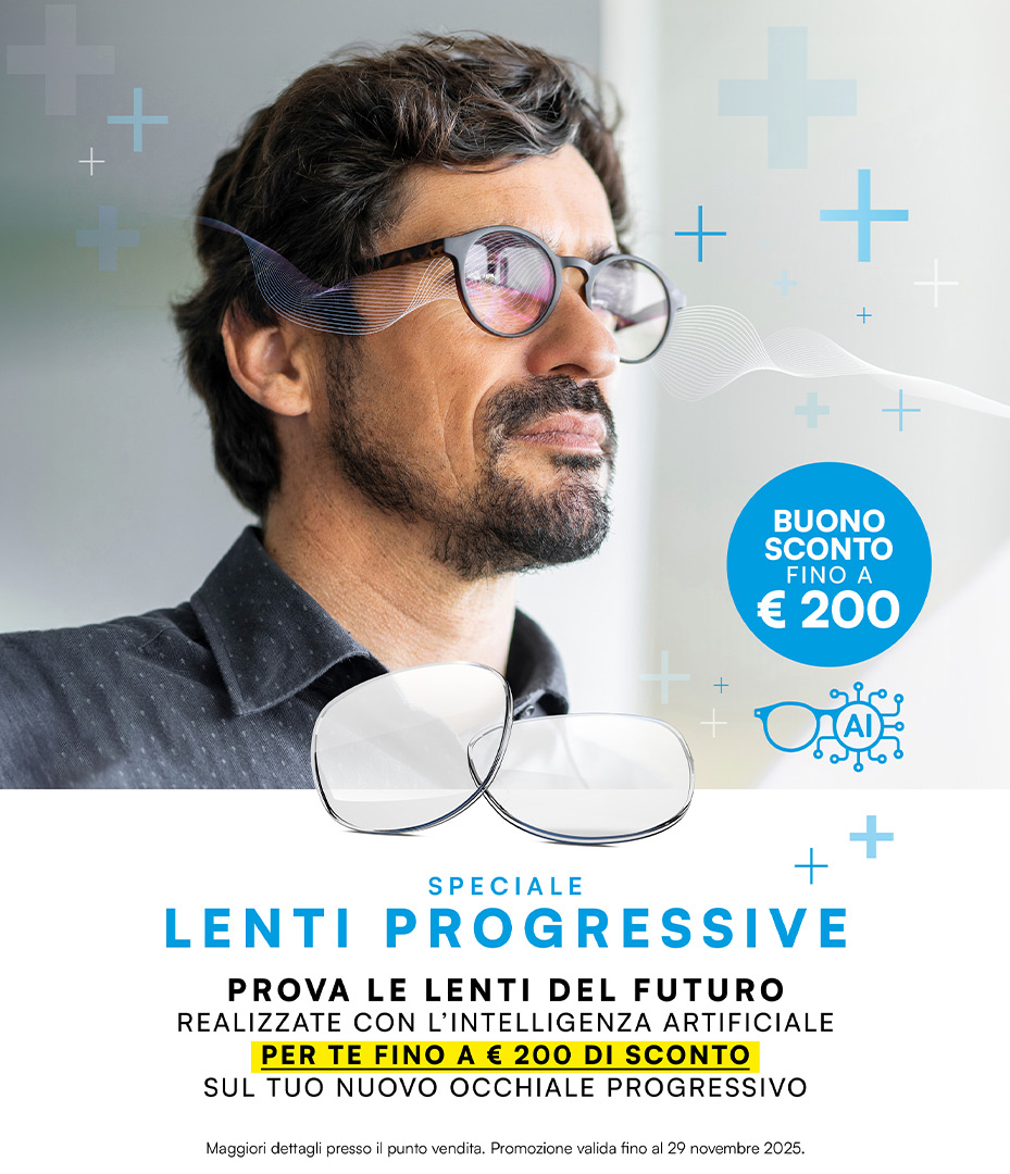 Speciale lenti progressive promozione novembre 2025 Forlini Optical mobile