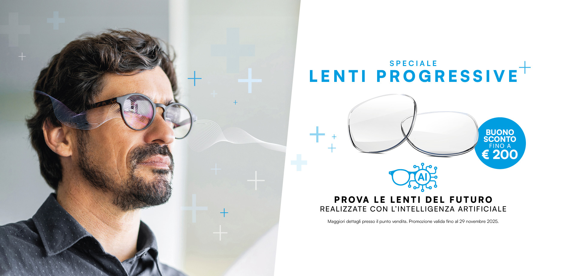 Speciale lenti progressive promozione novembre 2025 Forlini Optical