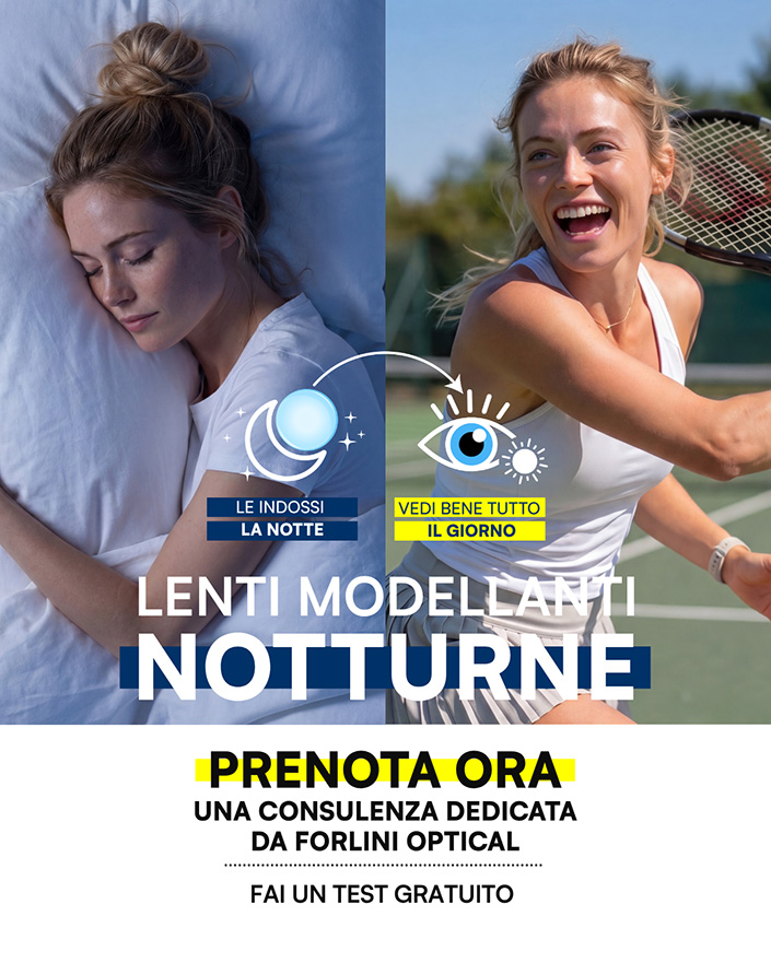 lenti modellanti notturne lenti ortocheratologiche